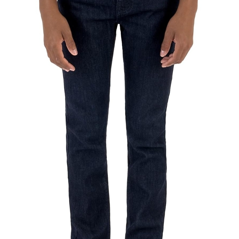 Levi's Boys 510 Skinny Jeans Size 14 REG (27x29) Black Stretch Adjustable Waistb